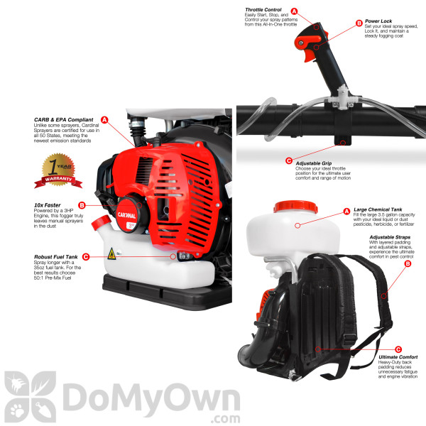Backpack Strap for TMD14 Backpack Fogger – Tomahawk Power