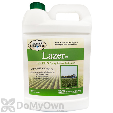 Lazer Spray Pattern Indicator Green - Gallon CASE
