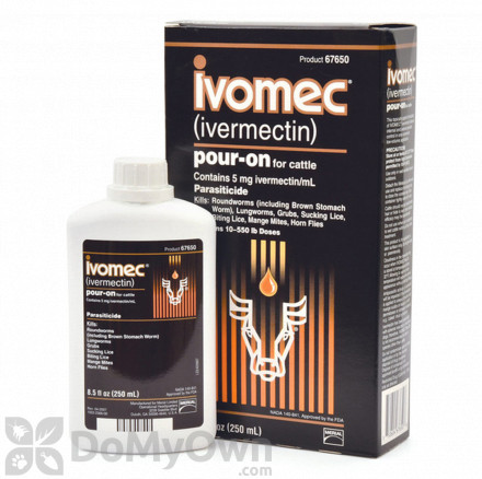 Ivomec Pour - On Dewormer For Cattle