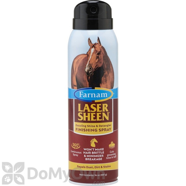Farnam Laser Sheen Dazzling Shine And Detangler Aerosol