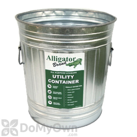 Alligator Brand Galvanized 6 Gallon Trash Can (Can Only)