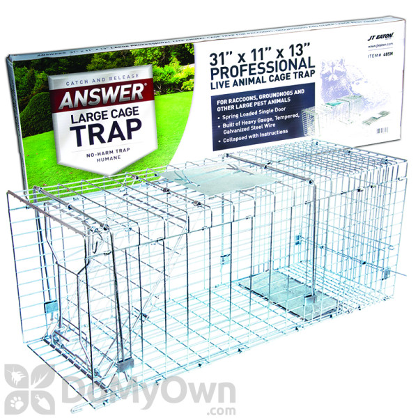 Heavy Duty Catch Release X-Large Live Humane Animal Cage Trap