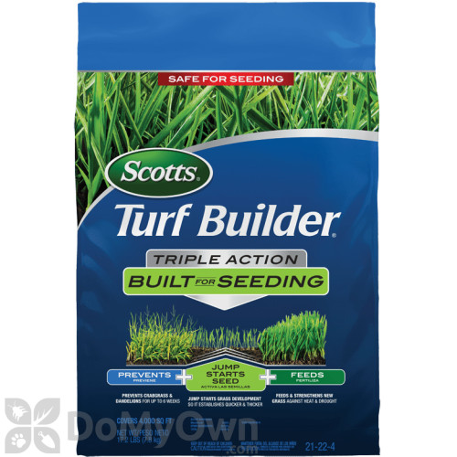 Scotts Turf Builder Triple Action Built For Seeding