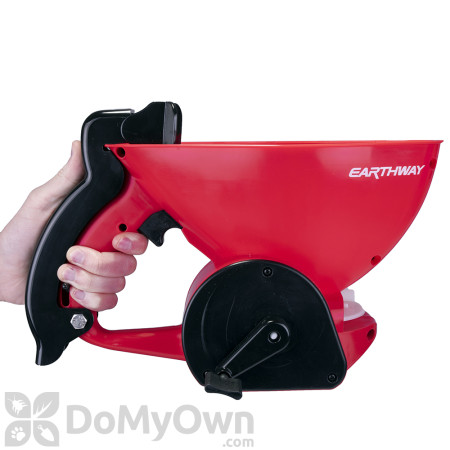 Earthway 16014 Red Ergonomic Hand Spreader with Armrest