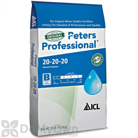 Peters Professional 20 - 20 - 20 General Purpose Fertilizer (No Dye)