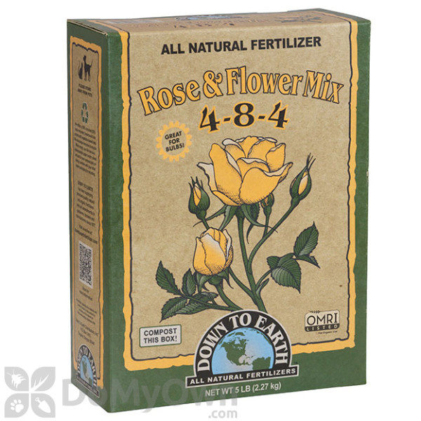 Påstand Kollisionskursus åbning Down To Earth All Natural Fertilizer Rose & Flower Mix 4 - 4 - 4