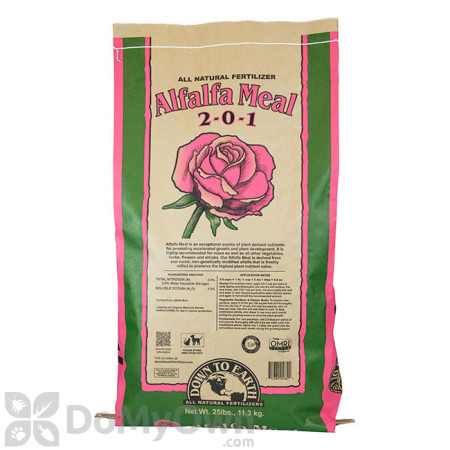 Down To Earth All Natural Fertilizer Alfalfa Meal 2-0-1  25 lb.