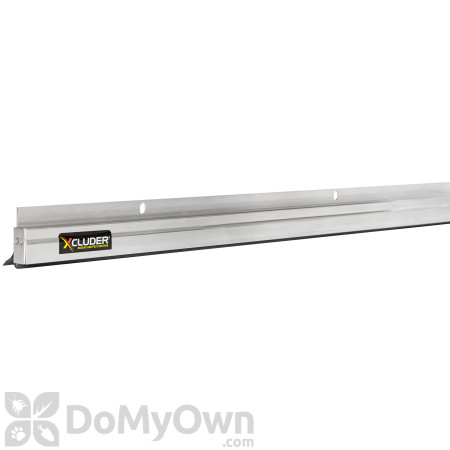 Xcluder Low - Profile Rodent Proof Door Sweep Anodized Aluminum Finish - 36 in. 