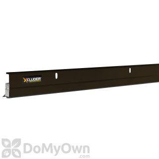 Xcluder Versa - Line Door Sweep with Cover Anodized Bronze Finish