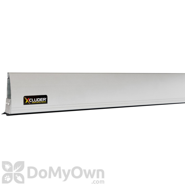 Xcluder Versa - Line Door Sweep with Cover Anodized Aluminum Fin