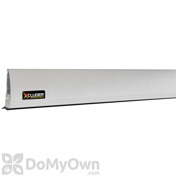 Xcluder Versa - Line Door Sweep with Cover Anodized Aluminum Fin