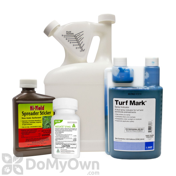 Negate 37WG Herbicide Kit with Surfactant, Spray Indicator Dye, and Tip n Pour Bottle