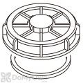 Tank Lid with Packing Gasket for Maruyama MM181 Mist Blower (128351)
