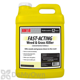 image of RM 18 Fast Acting Weed and Grass Killer Concentrate - 2.5 gal