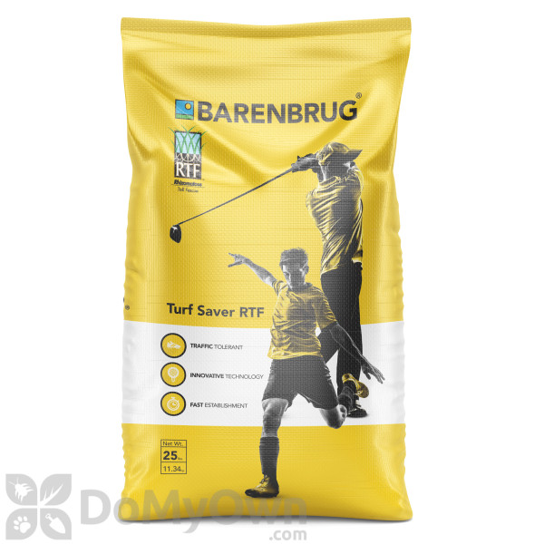 Barenbrug Turf Saver RTF Rhizomatous Tall Fescue with Yellow Jacket - 25 lb.