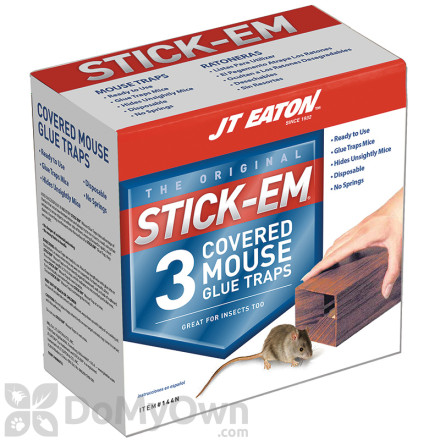 Tomcat Glue Traps Mouse Size Pesticide-Free - 4 ct pkg