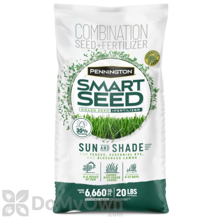Pennington Smart Seed Sun & Shade Mix Grass Seed -  20 lb.