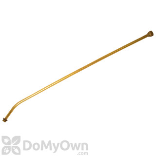 image of Chapin 24-inch Curved Brass Extension - Male (#6-7703)