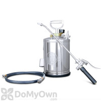 Tomahawk Power 1 Gallon Stainless Steel Sprayer with 20 inch Wand for Pest Control (TMP1G)