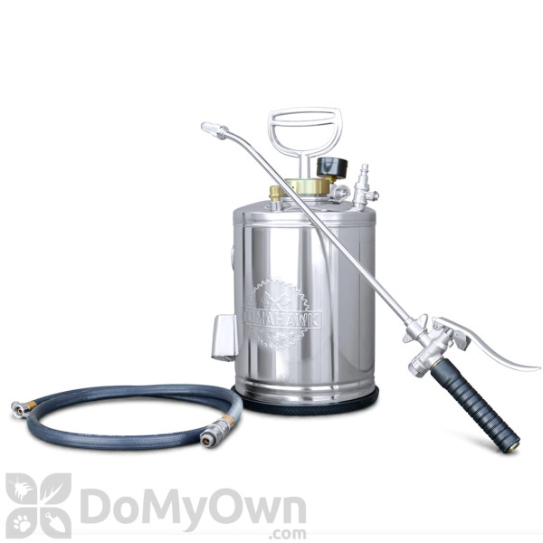 Tomahawk Power 1 Gallon Stainless Steel Sprayer with 20 inch Wan