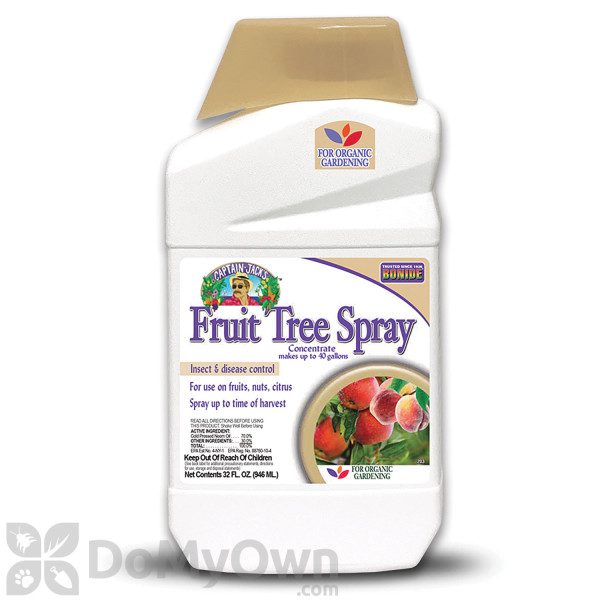 Captain Jacks Fruit Tree Spray Concentrate - Quart - CASE
