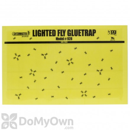 LIGHTSMAX Yellow Fly Flies Mosquito Flying Insects Bugs Sticky Glue Ribbon Trap - 32 Pks