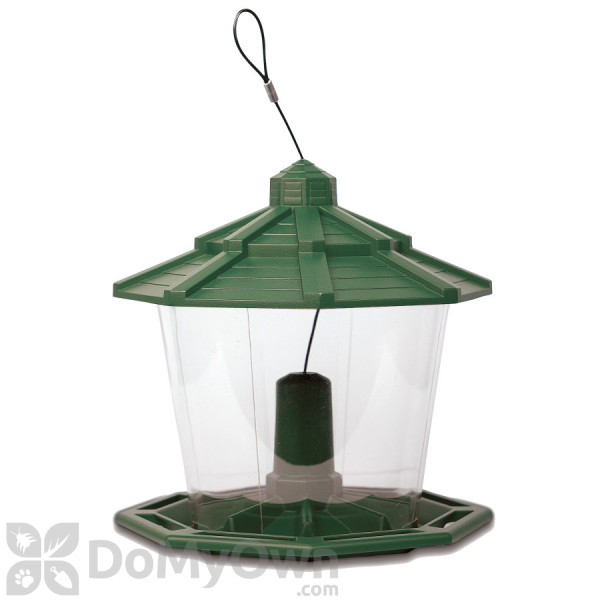 Pennington Earth 7 lb. Smart Recycled Ecozebo Bird Feeder, Green