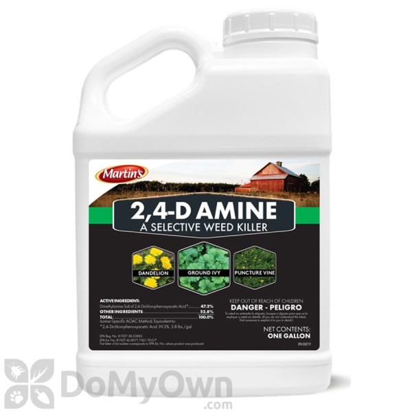 Martins 2,4 - D Amine Selective Weed Killer - Gallon