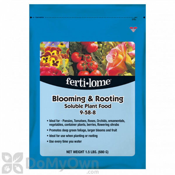 Ferti-Lome Blooming and Rooting Soluble Plant Food 9-58-8 - CASE