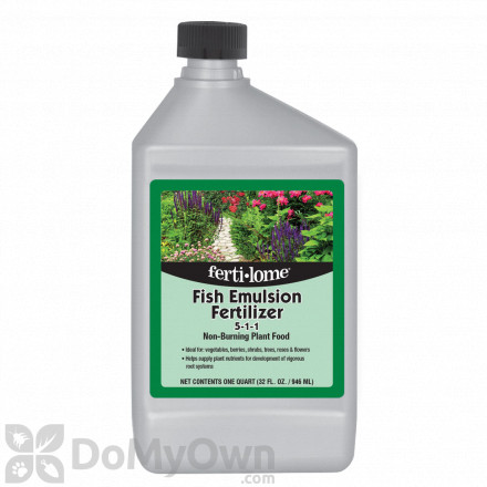 Ferti-Lome Fish Emulsion Fertilizer 5-1-1 CASE (12 quarts)