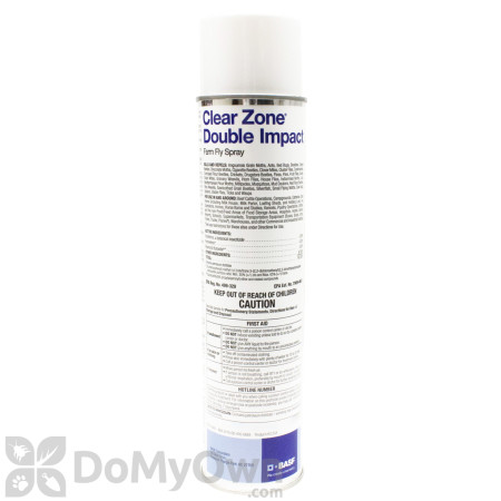Clear Zone Double Impact Farm Fly Spray 14 oz.