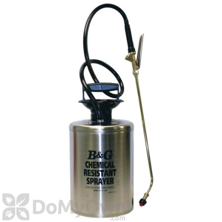 B&G 2 Gallon Chemical Resistant Stainless Steel Sprayer (12013900)