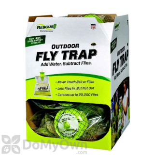 image of Rescue Disposable Fly Traps 12 Pack