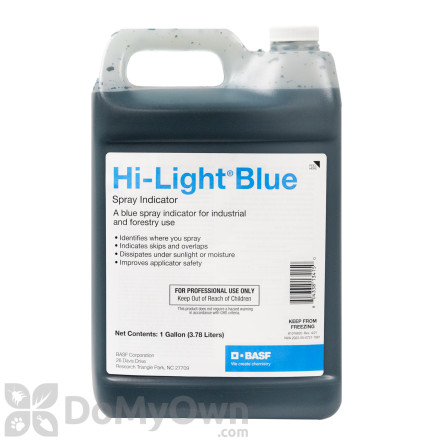 Hi - Light Blue Vegetation Management Spray Indicator - Gallon