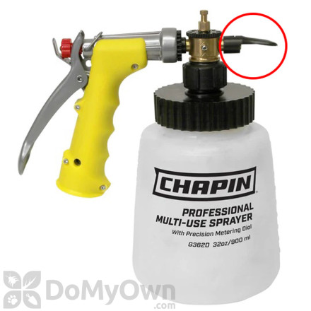 Chapin Professional Hose-End Sprayer with Metering Dial Replacement Deflector (6-4654)