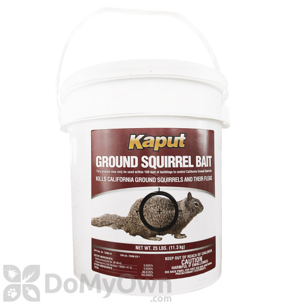 Kaput Ground Squirrel Bait - 25 lb.