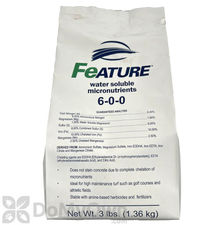 FeAture 6-0-0 Water Soluble Micronutrients