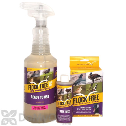 Flock Free Bird Repellent Spray Bundle