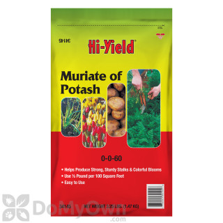image of Hi-Yield Muriate of Potash 0-0-60 3.25 lb.