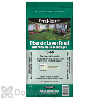 image of Ferti-Lome Classic Lawn Food 16-0-8 with Slow-Release Nitrogen 16 lb.