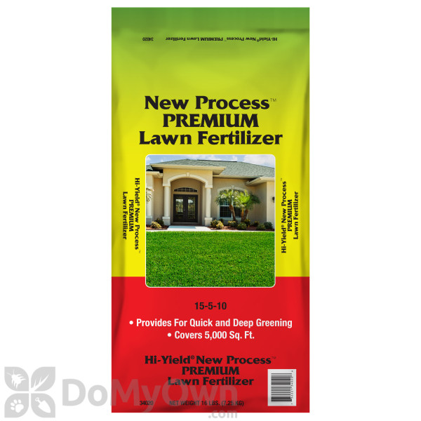 Hi-Yield New Process Premium Lawn Fertilizer 15-5-10 16 lb.