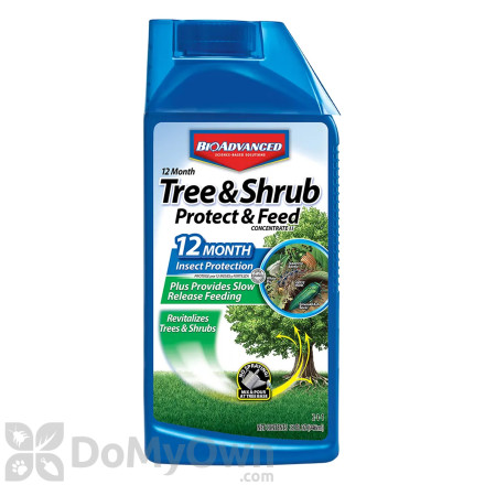 Bio Advanced 12 Month Tree and Shrub Protect and Feed Concentrate II 