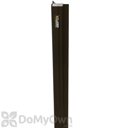 Xcluder Vertical Door Seals - 96 in. (2 x 48 in. sections) - Bronze