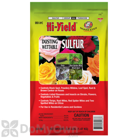 Hi-Yield Dusting Wettable Sulfur 3.25 lb.