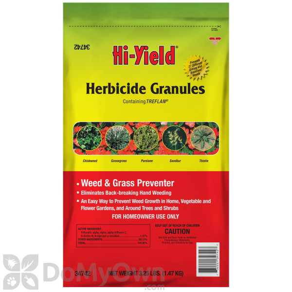 Hi-Yield Herbicide Granules - 3.25 lb
