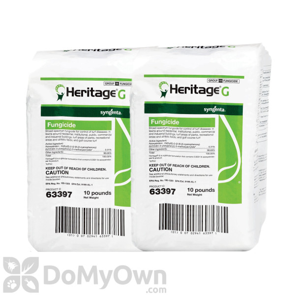 Heritage G Fungicide (10 lb 2-Pack)