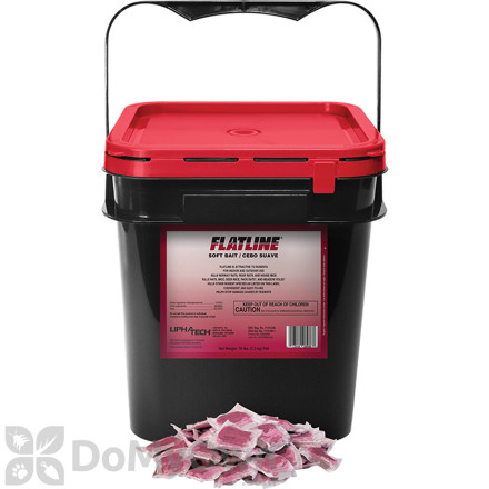 Flatline Soft Bait Rodenticide - 16 lb. 