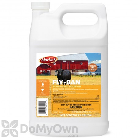 Martins Fly-Ban Synergized Pour-On Gallon