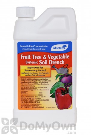 Monterey Fruit Tree & Vegetable Systemic Soil Drench - Quart - CASE