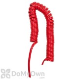Actisol Twin Coiled Hose 15 ft.  Red
